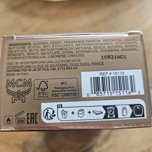 MCM Ultra Eau de Parfum 30ml - Picture 7 of 9